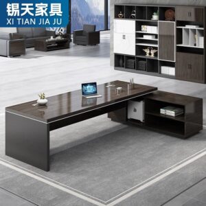 XTLBZ-012 wood office furniture ceo luxury boss office furniture luxury Boss table boss desk manager desk ceo desk