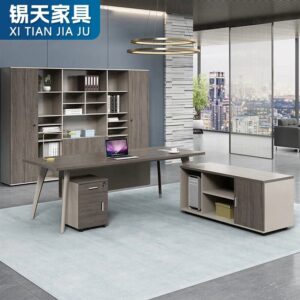 XTLBZ-010 wood office furniture manager luxury boss office furniture luxury Boss table boss desk manager desk ceo desk