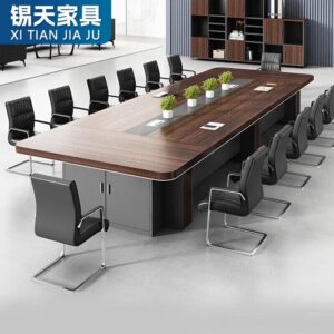 XTHYZ-001 office furniture desk set mesa de reuniones conference room desk table meeting table modern conference tables and chai