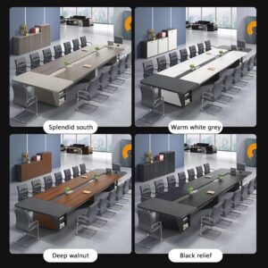 XTHYZ-004 office furniture desk set mesa de reuniones conference room desk table meeting table modern conference tables and chai