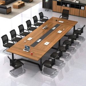 XTHYZ-062 office furniture luxuriy desk office meeting room conference tables chairs set meeting table modern conference table