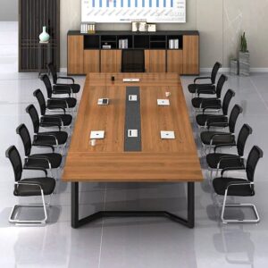 XTHYZ-062 office furniture luxuriy desk office meeting room conference tables chairs set meeting table modern conference table