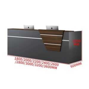 XTQT-002 escritorio office furniture desk tables set scrivania rezeption modern front desk reception desk beauty salon