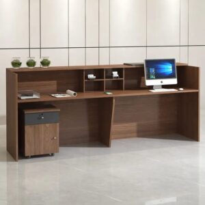 XTQT-003 modern office rezeption small pink reception counter luxury front desk small reception desk modern front desk