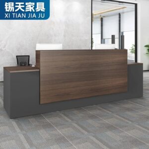 XTQT-005 office tables and chairs reception counter front desk counter small reception desk salon reception desk modern