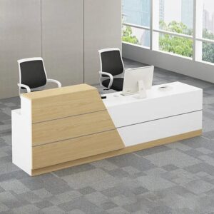 XTQT-022 escritorio office furniture desk tables set scrivania rezeption modern front desk reception desk beauty salon