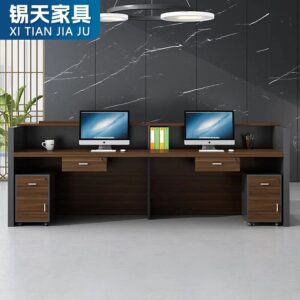 XTQT-023 rezeption scrivania office furniture desk tables set oficina escritorio modern front desk reception desk