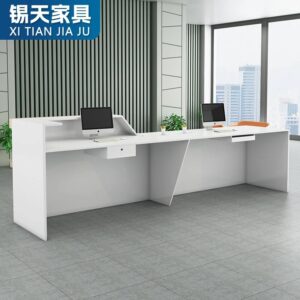 XTQT-024 office tables and chairs reception counter front desk counter small reception desk salon reception desk mode