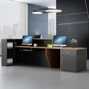 XTQT-026 escritorio office furniture desk tables set oficina scrivania rezeption modern front desk reception desk