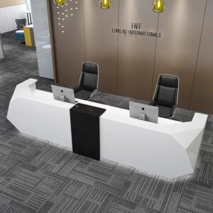 XTQT-040 rezeption scrivania office furniture desk tables set oficina escritorio modern front desk reception desk