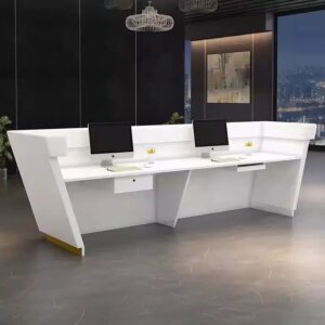 XTQT-044  escritorio office furniture desk tables set oficina scrivania rezeption modern front desk reception desk