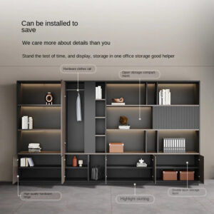 Contemporary Modern Wooden File Cabinets for Office School Workshop Home & Hospital Use Stylish Document Storage Solution